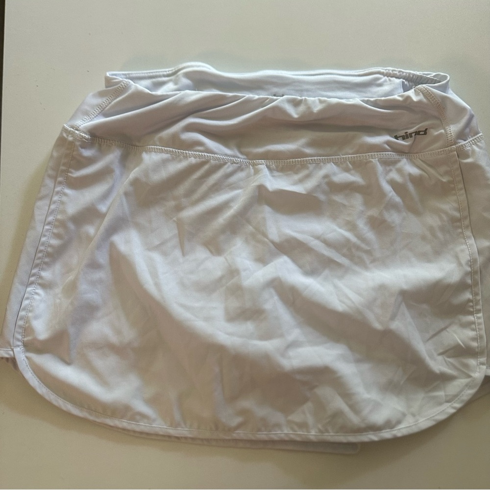 White Athletic Skirt by Hind